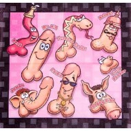 Hen Party Willy Napkins x10 